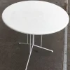 Clearance Pamono Mid-Century Minimalist German Metal Garden Table attributed to Mauser Werke Waldeck, 1960s