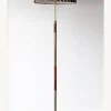 Online Pamono Mid-Century Minimalist Rosewood and Brass Floor Lamp, Denmark, 1960s