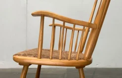 Pamono Mid-Century Model WK-S 7 Beech Rocking Chair by Arno Lambrecht for Wk Möbel, 1950s><noscript><img width=