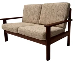 Pamono Mid-Century Modern Antimott Two-Piece Sofa from Walter Knoll & Wilhelm Knoll, 1960s><noscript><img width=