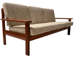 Pamono Mid-Century Modern Antimott Three-Piece Sofa by Walter Knoll & Wilhelm Knoll, 1960s> Couches & Sofas