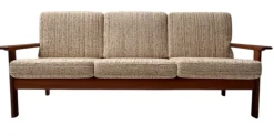 Pamono Mid-Century Modern Antimott Three-Piece Sofa by Walter Knoll & Wilhelm Knoll, 1960s> Couches & Sofas