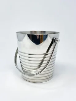 Online Pamono Mid-Century Modern Art Deco Ondulations Ice Bucket from Christofle, 1930s, Set of 2