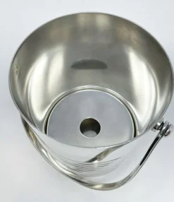 Online Pamono Mid-Century Modern Art Deco Ondulations Ice Bucket from Christofle, 1930s, Set of 2
