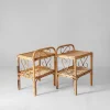 Best Pamono Mid-Century Modern Bamboo Side Tables, Italy, 1960s, Set of 2