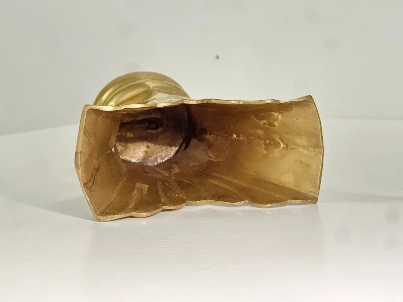 Pamono Mid-Century Modern Brass Vase, 1960s> Vases