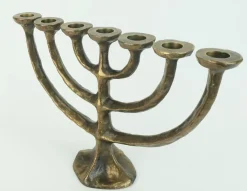 Discount Pamono Mid-Century Modern Brutalist Bronze Candleholder, 1960s