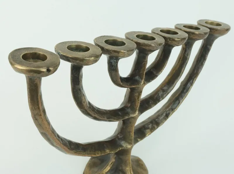 Discount Pamono Mid-Century Modern Brutalist Bronze Candleholder, 1960s