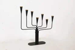 Pamono Mid-Century Modern Candleholders by Gunnar Ander for Ystad-Metall, 1960s, Set of 3><noscript><img width=