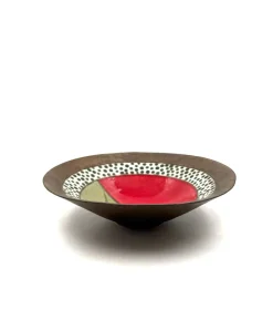 Pamono Mid-Century Modern Ceramic Bowl, France, 1970s><noscript><img width=