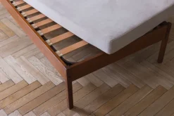 New Pamono Mid-Century Modern Chaise Lounge in Teak