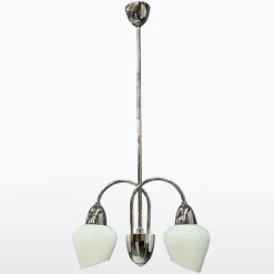 Pamono Mid-Century Modern Chrome Chandelier, 1960s> Ceiling Lights