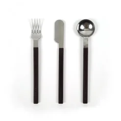Pamono Mid-Century Modern Concorde Cutlery Set by Raymond Loewy for Air France, Set of 26><noscript><img width=