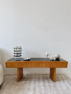 Pamono Mid-Century Modern Console Table by Jitona Soběslav, 1960s><noscript><img width=