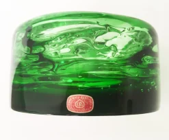 Online Pamono Mid-Century Modern Czech Glass Bowl by Fratisek Vizner, 1960s
