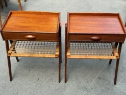 Sale Pamono Mid-Century Modern Danish Teak Nightstands by Søren Rasmussen, 1964, Set of 2