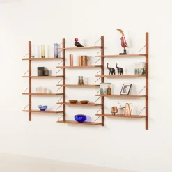 Pamono Mid-Century Modern Danish Teak Shleving Unit in the style of Poul Cadovius, 1960s><noscript><img width=