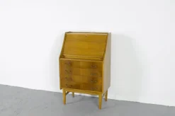 Pamono Mid-Century Modern Danish Teak Secretary, 1960s><noscript><img width=