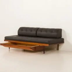Pamono Mid-Century Modern Danish Rosewood Daybed, 1960s><noscript><img width=