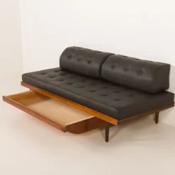 Pamono Mid-Century Modern Danish Rosewood Daybed, 1960s><noscript><img width=