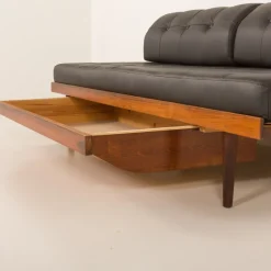 Pamono Mid-Century Modern Danish Rosewood Daybed, 1960s><noscript><img width=