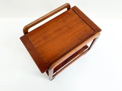 Pamono Mid-Century Modern Danish Serving Cart by Henning Wind-Hansen for Sika Furniture, 1960s><noscript><img width=