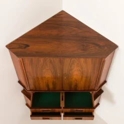 Pamono Mid-Century Modern Danish Rosewood Corner Cabinet, 1960s><noscript><img width=