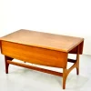 Pamono Mid-Century Modern Danish Style Drop Leaf Teak Coffee Table, 1960s> Coffee & Side Tables