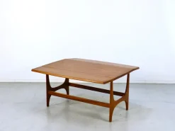 Pamono Mid-Century Modern Danish Style Drop Leaf Teak Coffee Table, 1960s><noscript><img width=