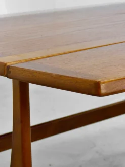 Pamono Mid-Century Modern Danish Style Drop Leaf Teak Coffee Table, 1960s><noscript><img width=