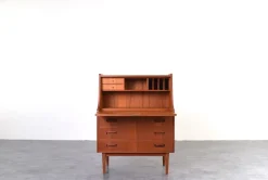 Best Pamono Mid-Century Modern Danish Teak Secretaire by Gunnar Nielsen for Tibergaard, 1960s