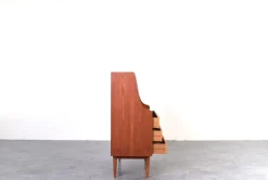 Best Pamono Mid-Century Modern Danish Teak Secretaire by Gunnar Nielsen for Tibergaard, 1960s