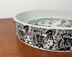 Pamono Mid-Century Modern Danish Flora Bowl by Bjørn Wiinblad for Nymölle, Denmark, 1960s><noscript><img width=