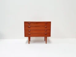 Online Pamono Mid-Century Modern Danish Teak Chest of Drawers by Kai Kristiansen, 1960s