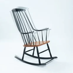 Online Pamono Midcentury Modern Danish Rocking Chair by Lena Larsson Grandessa, 1950s