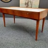 Pamono Mid-Century Modern Desk in Cherry and Formica, 1950s> Desks