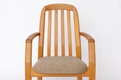 Clearance Pamono Mid-Century Modern Dining Armchairs in Oak from Dyrlund, Denmark, 1970s, Set of 4