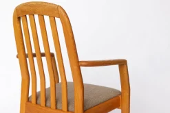 Clearance Pamono Mid-Century Modern Dining Armchairs in Oak from Dyrlund, Denmark, 1970s, Set of 4