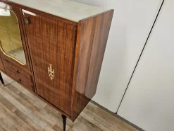 Pamono Mid-Century Modern Display Cabinet in Mahogany with Glass Top, 1960><noscript><img width=