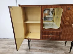 Pamono Mid-Century Modern Display Cabinet in Mahogany with Glass Top, 1960><noscript><img width=