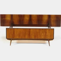 Hot Pamono Mid-Century Modern Double Bed, 1960s