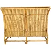 Hot Pamono Mid-Century Modern Dry Bar in Bamboo by Tito Agnoli, 1950s