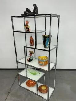 Pamono Mid-Century Modern Etagere in Chrome by Milo Baughman, 1960s> Shelves & Wall Units