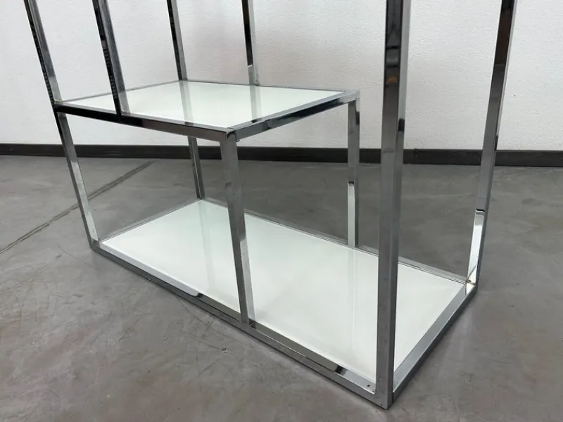 Pamono Mid-Century Modern Etagere in Chrome by Milo Baughman, 1960s> Shelves & Wall Units