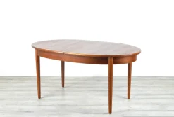 Sale Pamono Mid-Century Modern Extendable Oblong Dining Table in Teak, 1960s