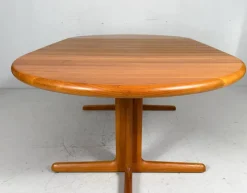 New Pamono Mid-Century Modern Extendable Dining Table in Teak from Langeskov Möbelfabrik, 1970s