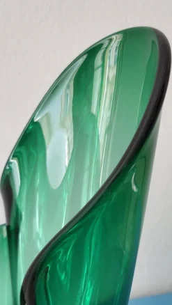 Outlet Pamono Mid-Century Modern Fazzoletto Murano Glass Vase, 1950s