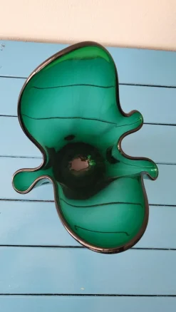 Outlet Pamono Mid-Century Modern Fazzoletto Murano Glass Vase, 1950s