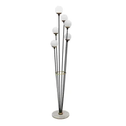 Clearance Pamono Mid-Century Modern Floor Lamp from Stilnovo, Italy, 1950s