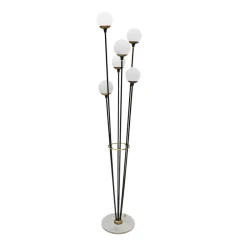 Clearance Pamono Mid-Century Modern Floor Lamp from Stilnovo, Italy, 1950s